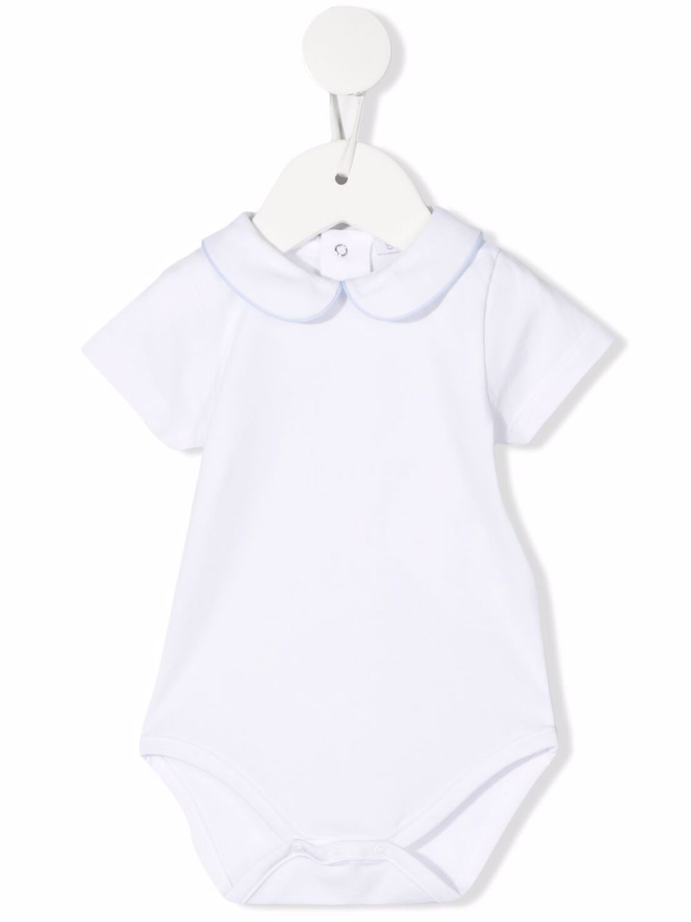 Short sleeve romper - White