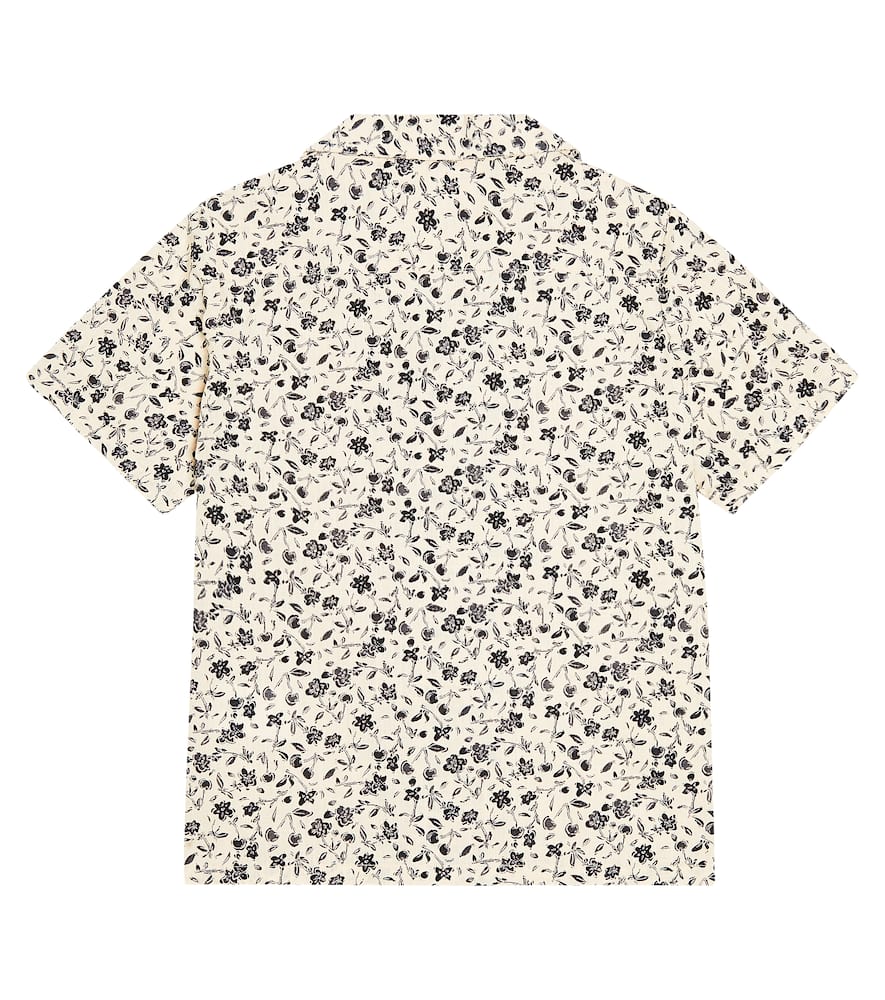 Bonpoint Steve floral cotton shirt