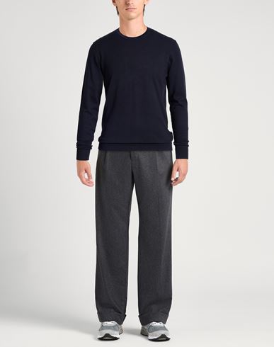 Man Sweater Navy Size M Viscose, Polyamide
