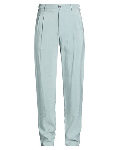 Man Pants Light grey Size 30 Silk, Polyamide