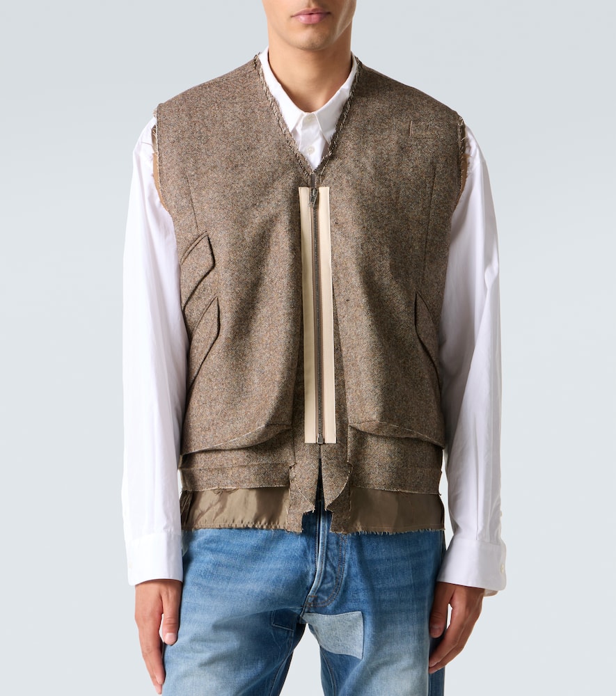 Wool gilet