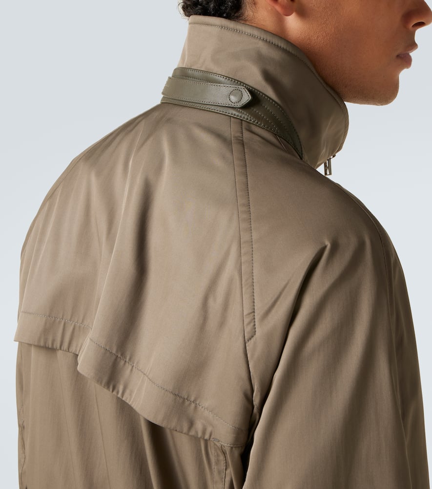 Technical blouson jacket