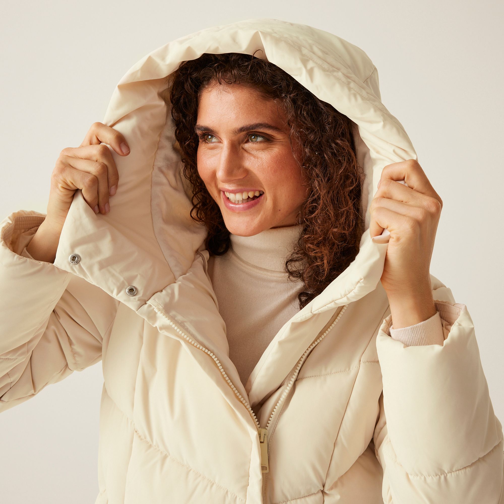 Regatta Women's 'Nurie' Quilted Jacket in Ecru