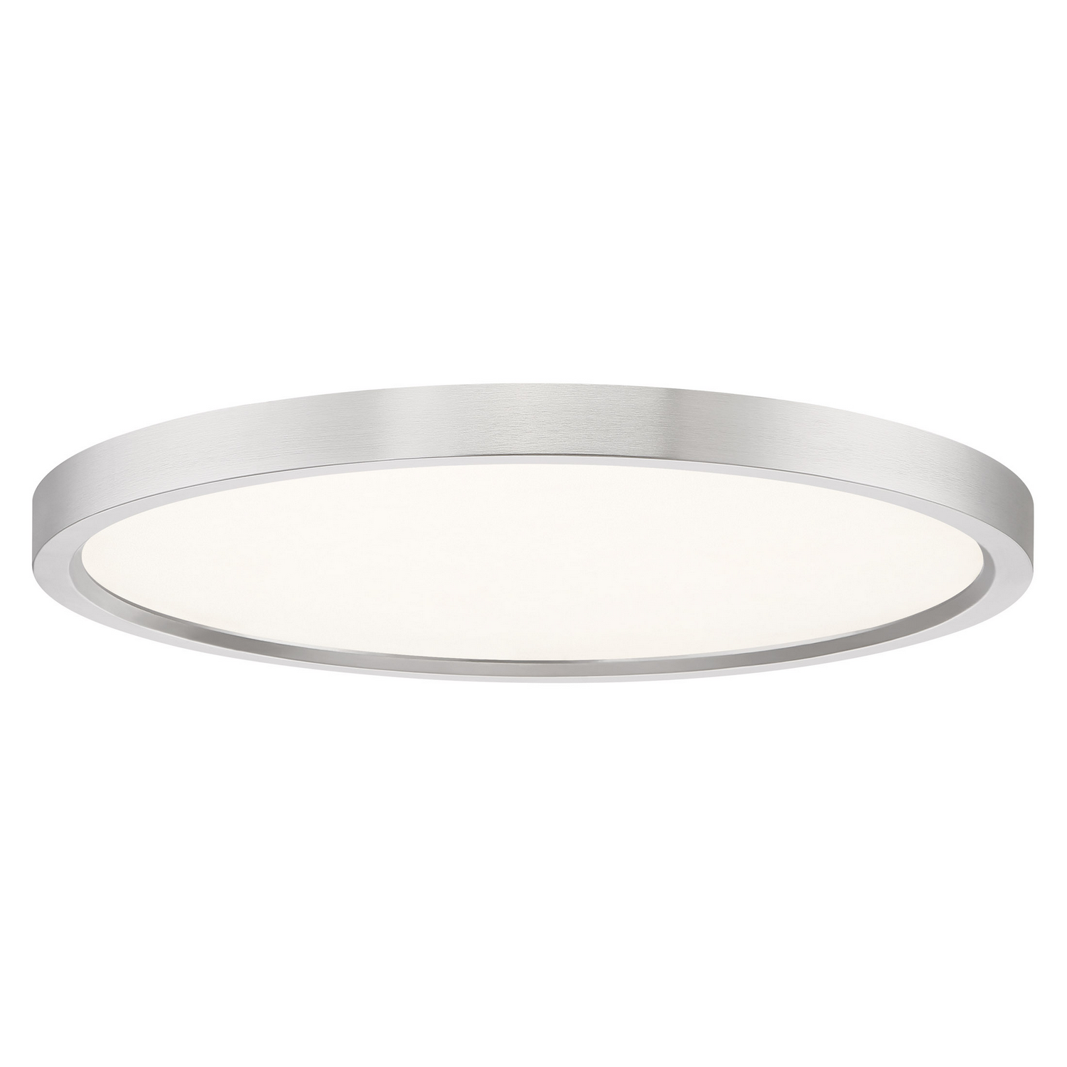 Outskirts LED Flush Mount in Brushed Nicke