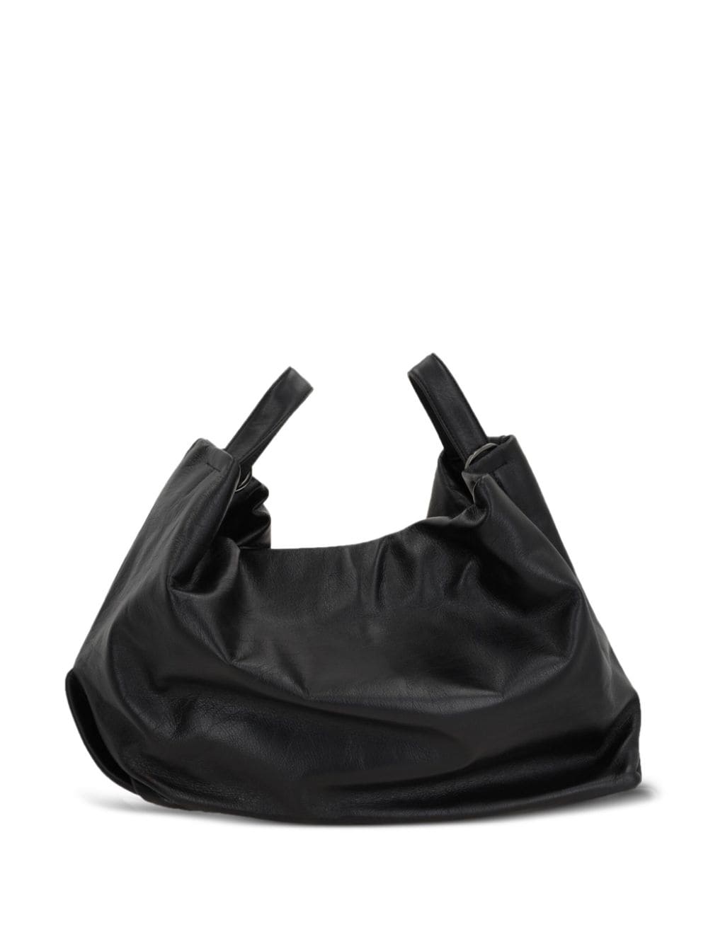 Tulips tote bag - Black