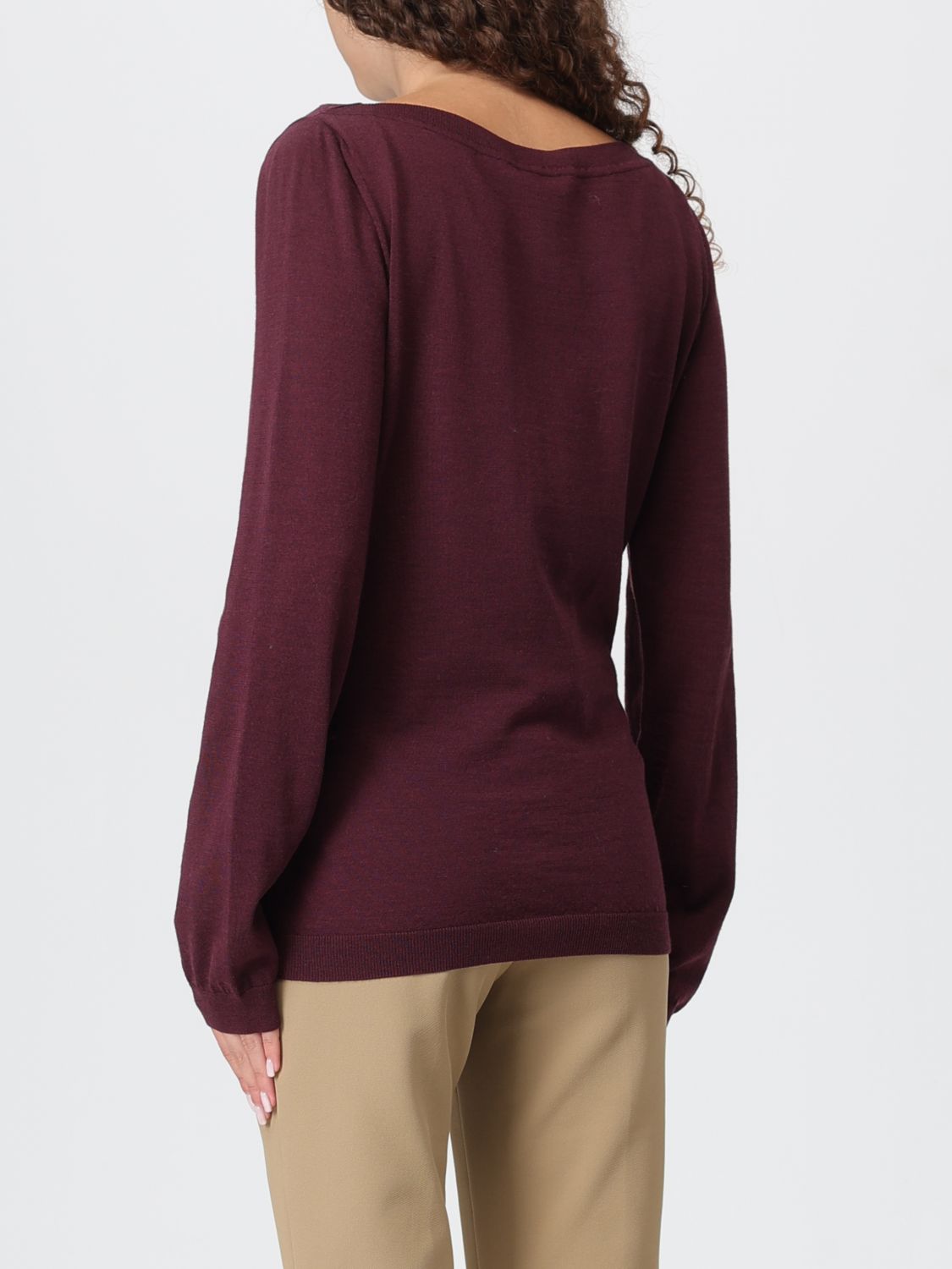 Floral-jacquard sweater - Neutrals