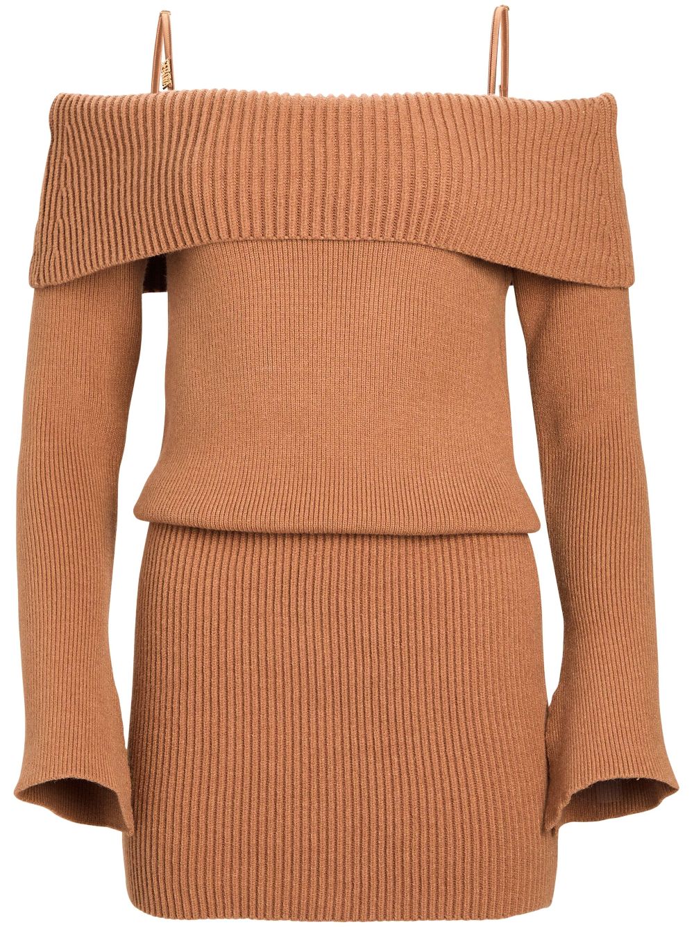 Greta mini dress - Brown