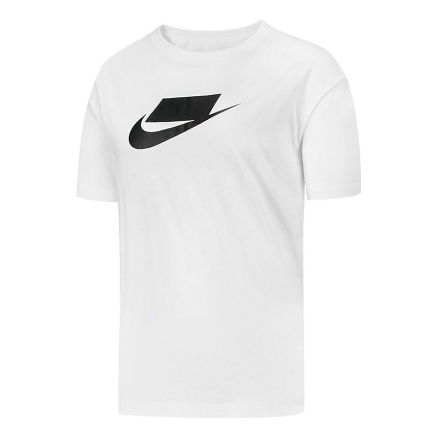 (WMNS) Casual Sports Training Round Neck Short Sleeve White T-Shirt
