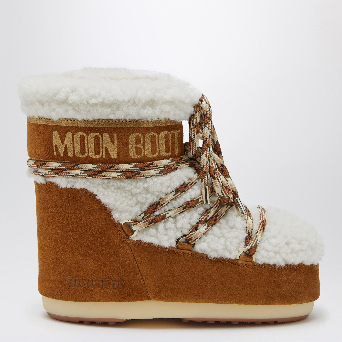 Brown shearling LAB69 Icon Low boots