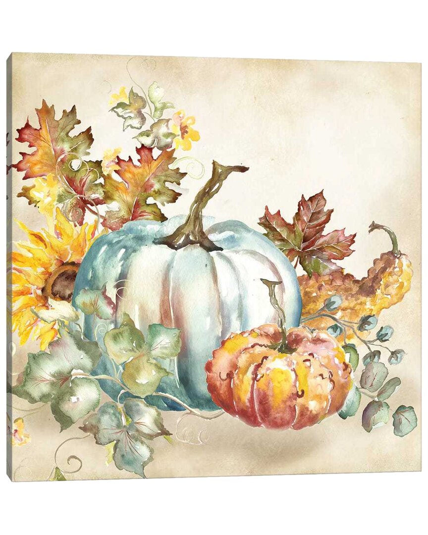 Watercolor Harvest Pumpkin Iii By Tre Sorelle Studios Wall Art