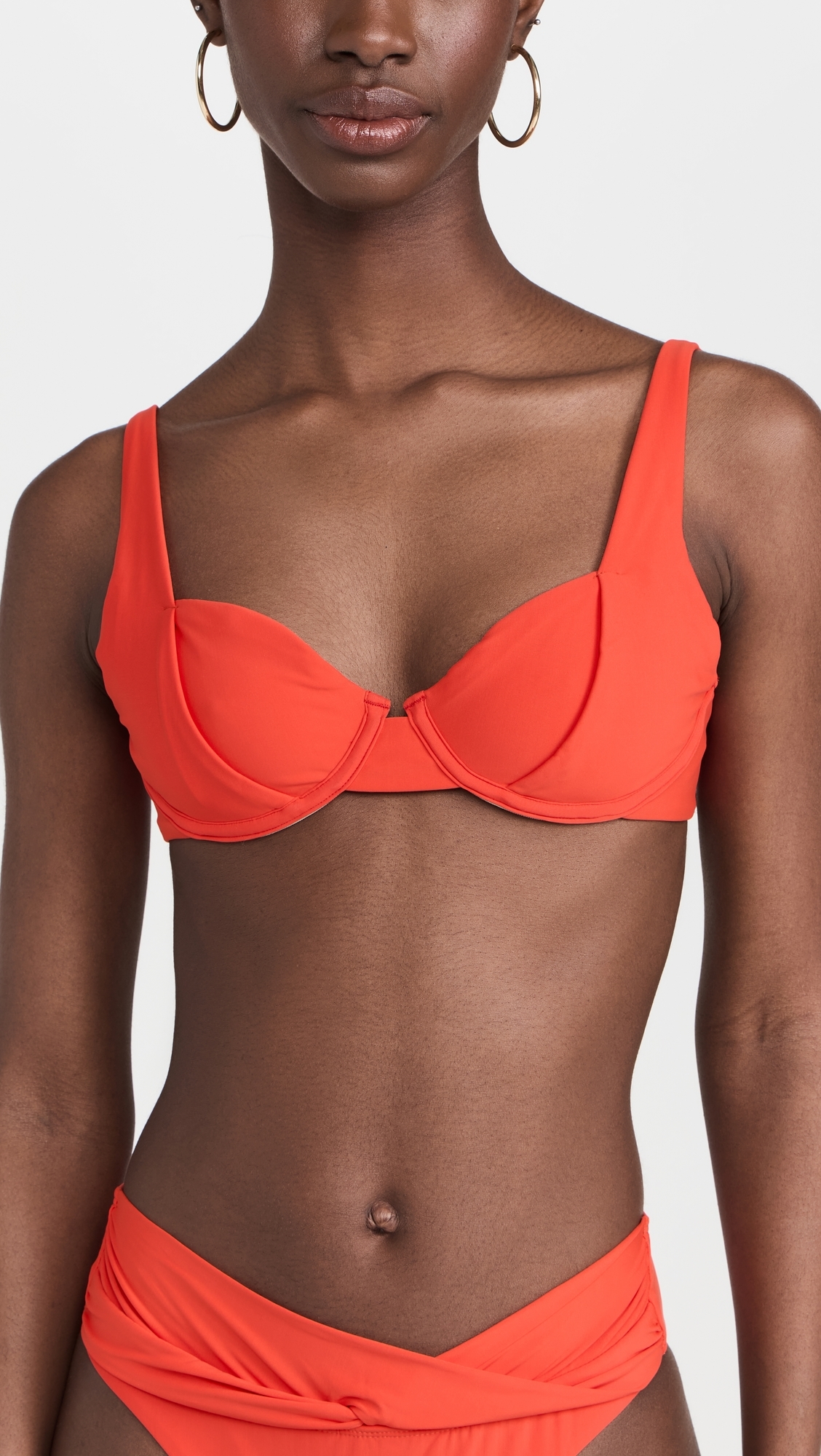 Underwire Bikini Top Milos Red