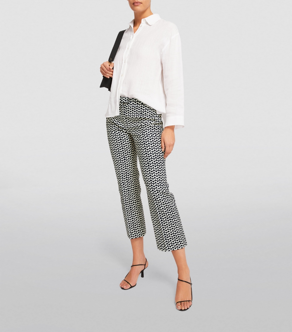 막스마라 Patterned Trousers