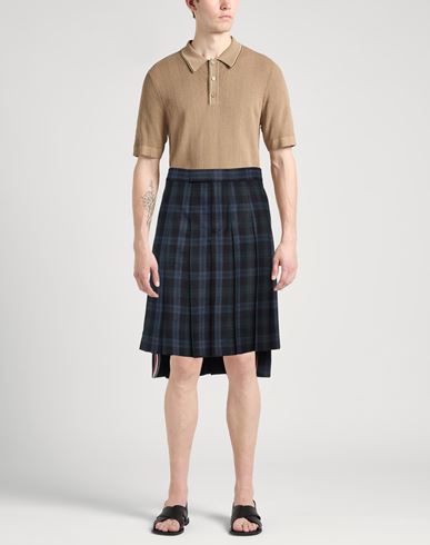 Man Midi skirt Midnight blue