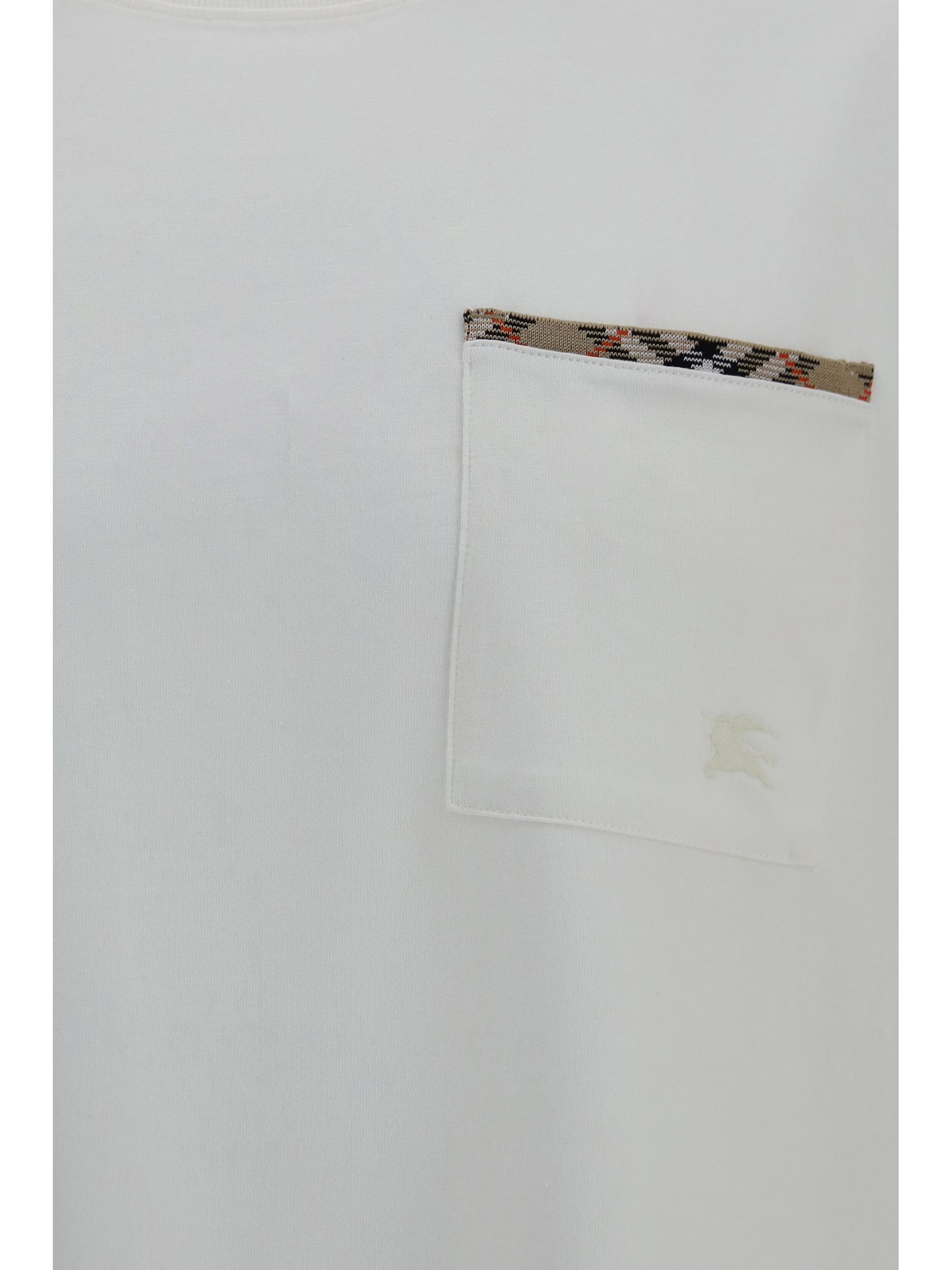 Check T-Shirt — White