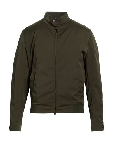Man Jacket Military green Size 40 Polyamide, Elastane