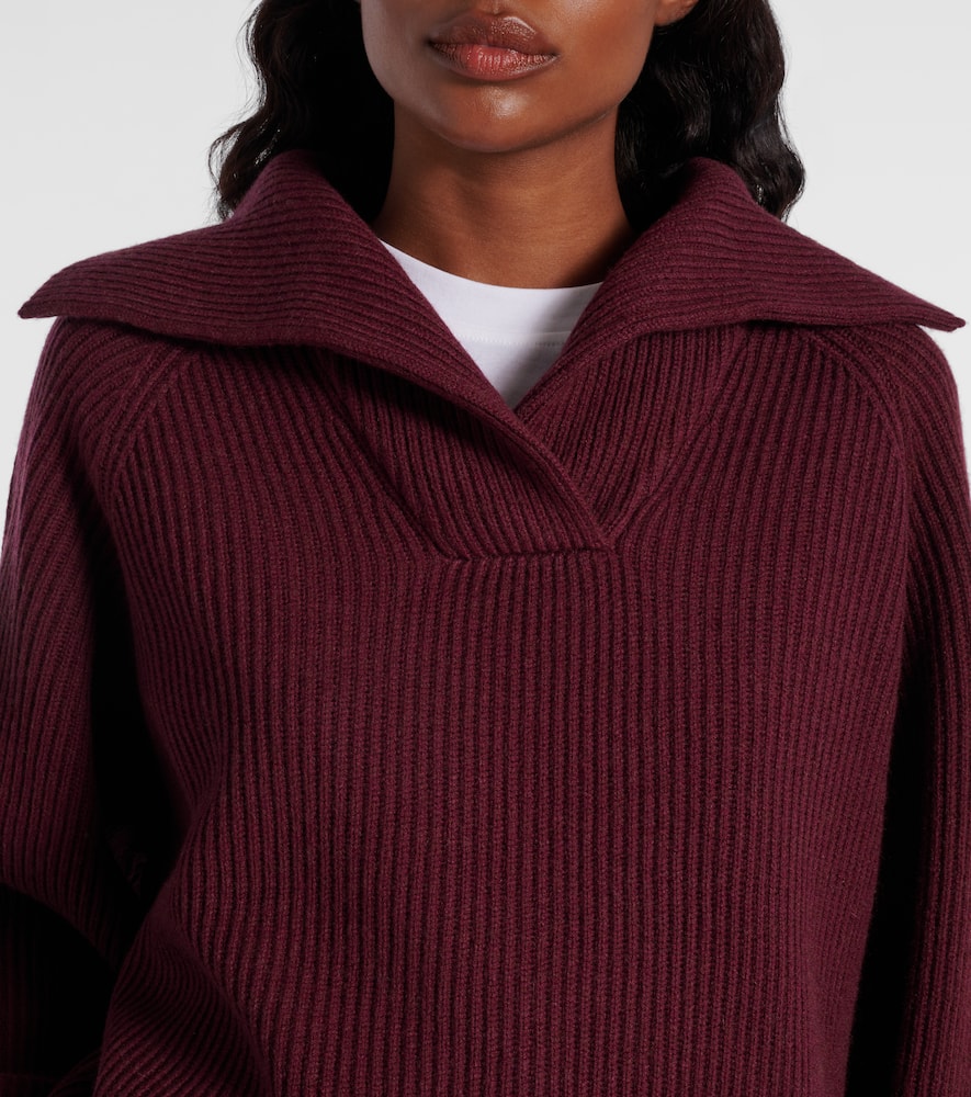 Wool, cashmere, and silk sweater
