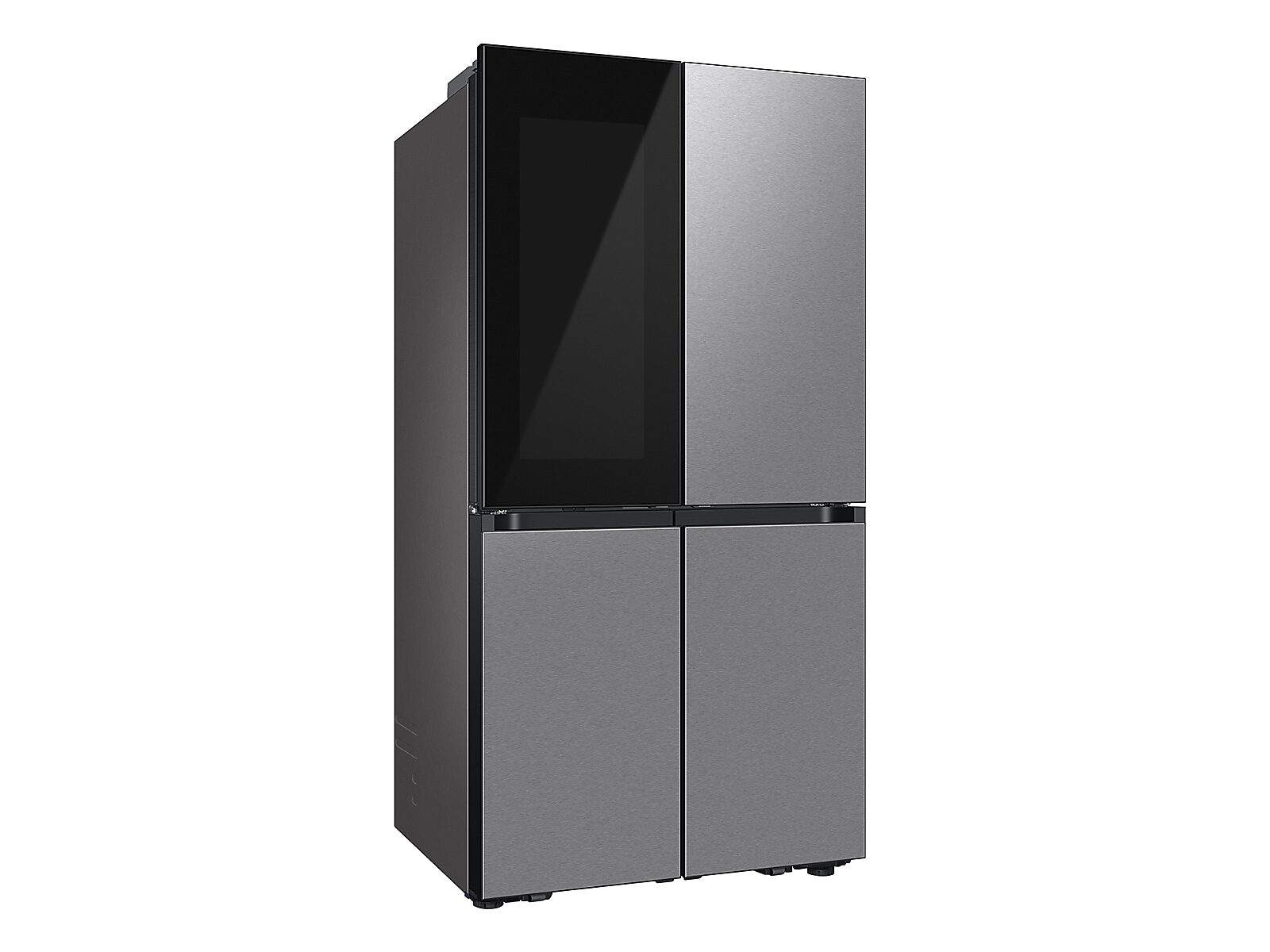 Bespoke 4-Door Flex™ Refrigerator (29 cu. ft.) with Beverage Zone™ and Auto Open Door in Stainless Steel(RF29DB9700QLAA)