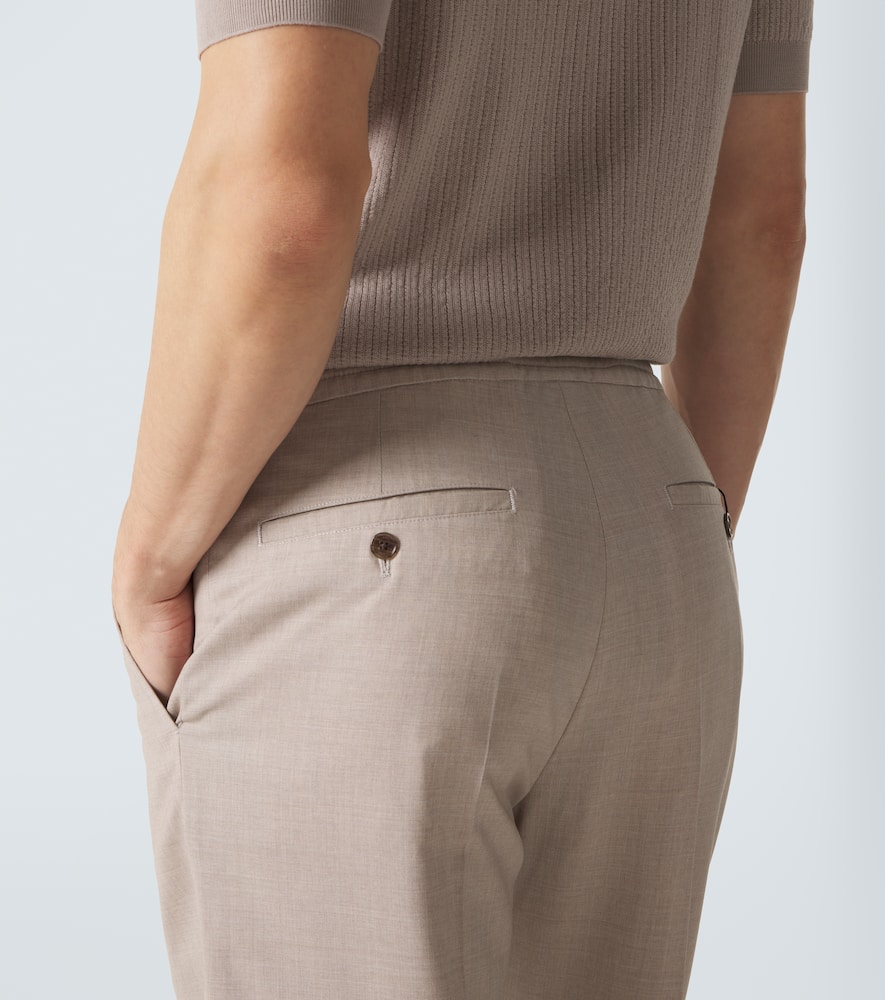 Wool chinos