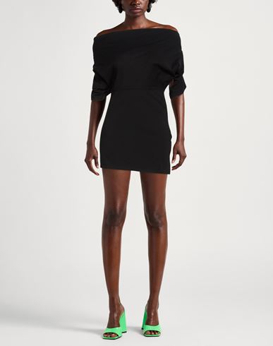 Alexanderwang. t T By Alexander Wang Woman Mini dress Black Size L Cotton