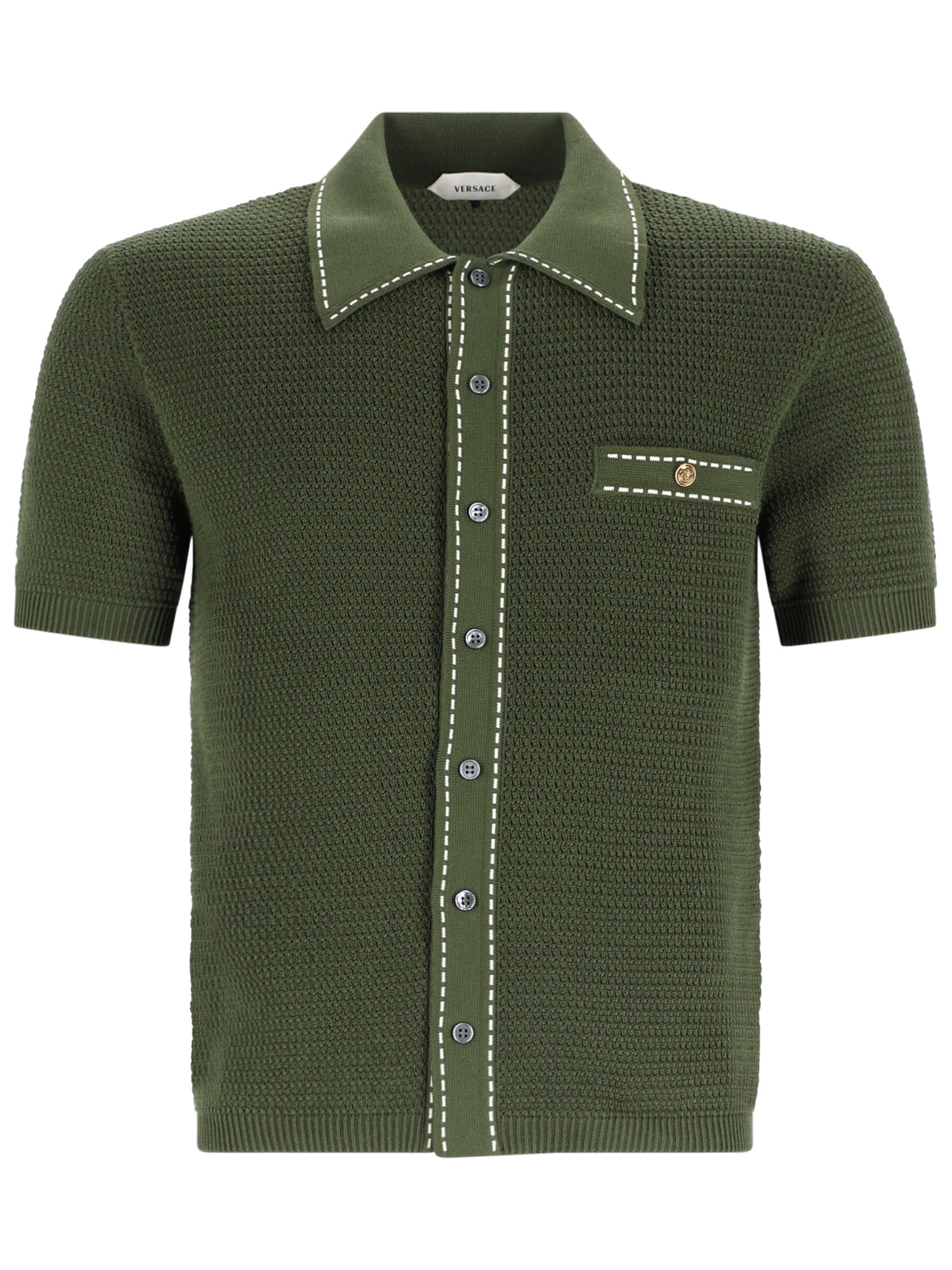 Camicia in maglia di cotone