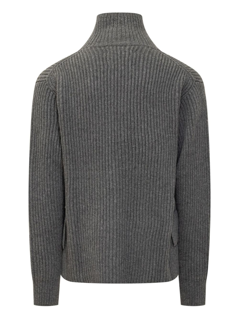 Zip-up cardigan - Grey