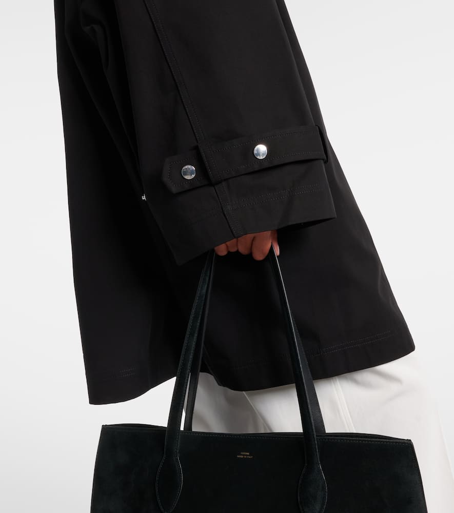 Oversized cotton coat