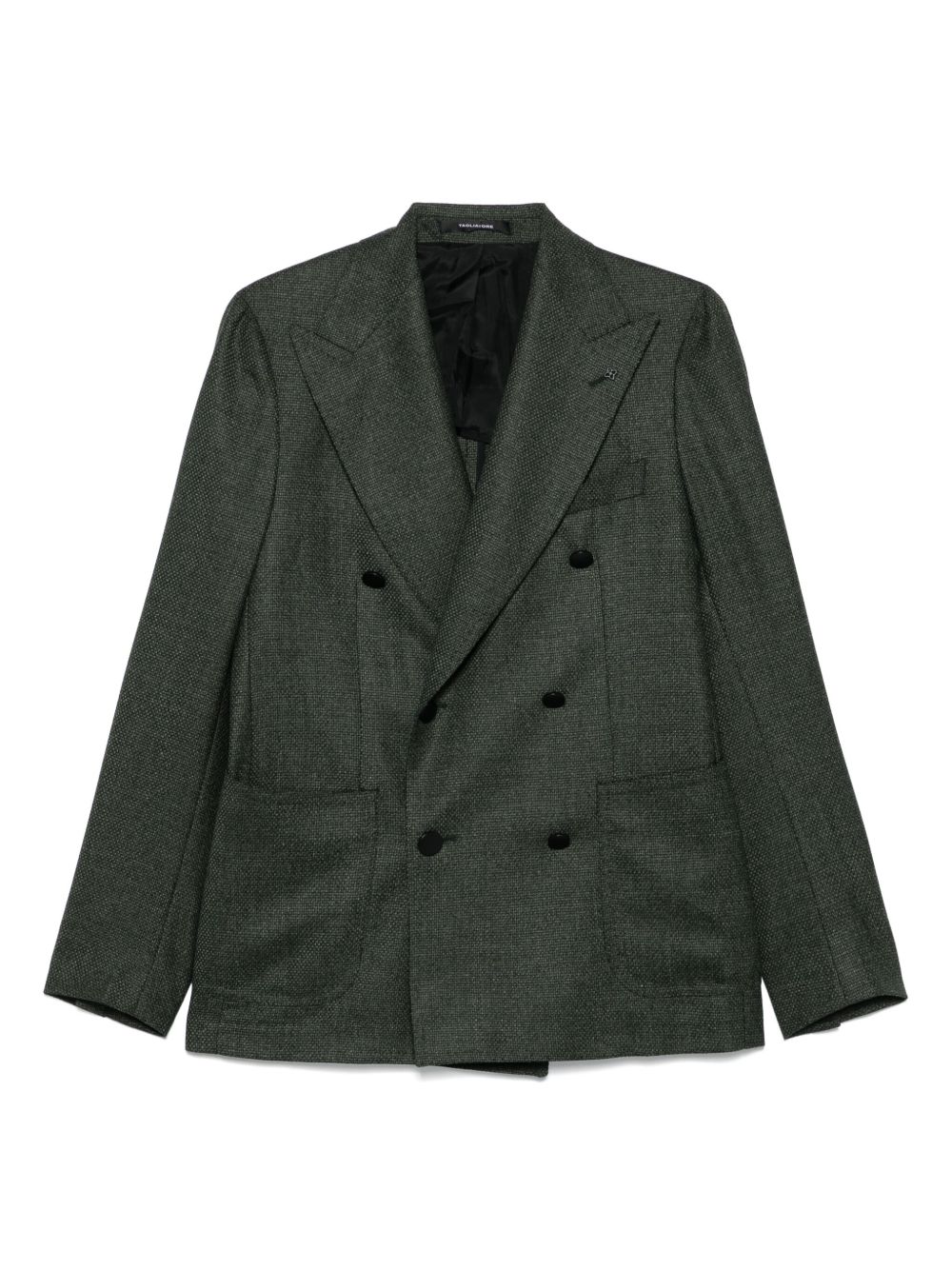 Tagliatore double-breasted blazer - Green