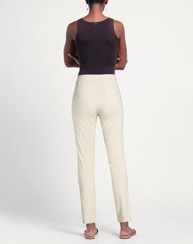 Woman Pants Sand Size 10 Viscose, Polyamide, Elastane