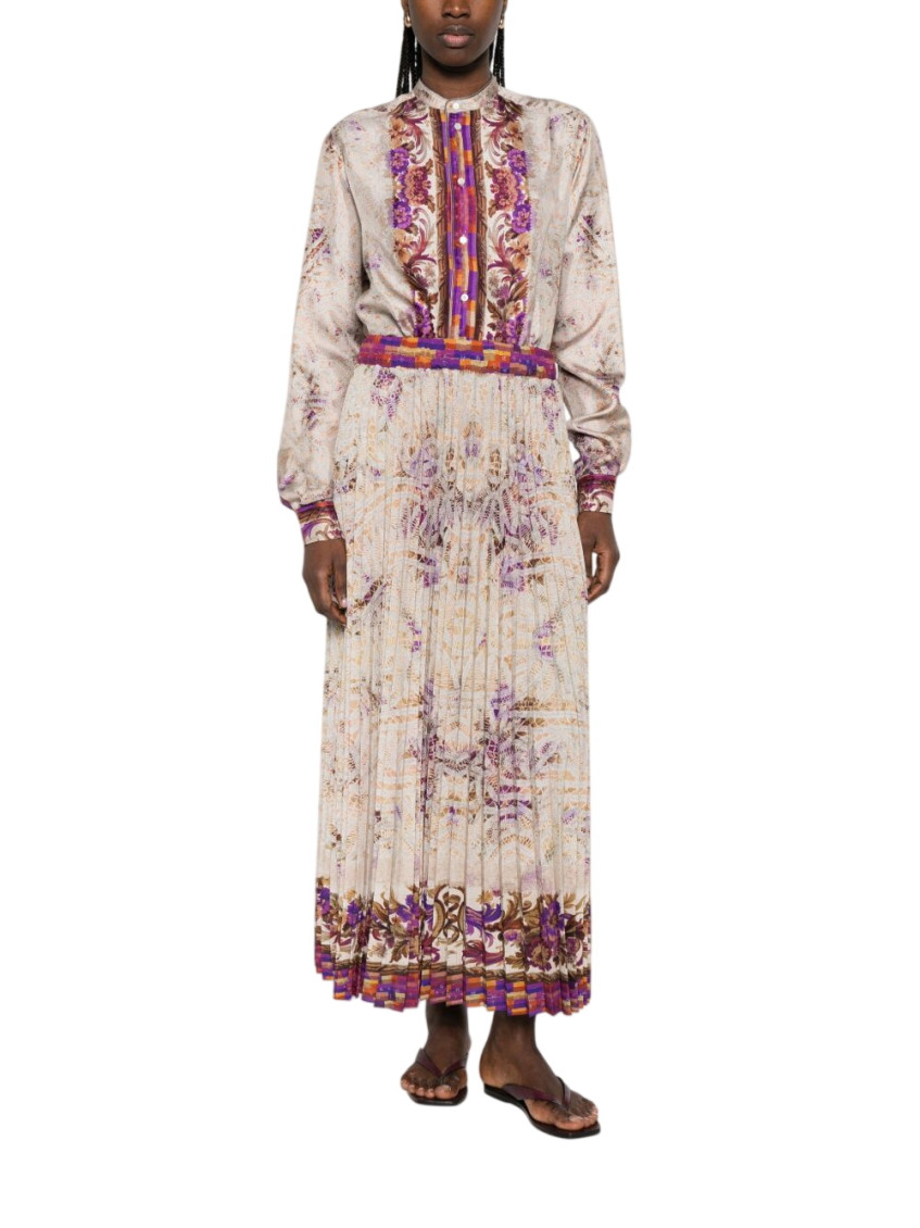 Printed Silk Shirt
