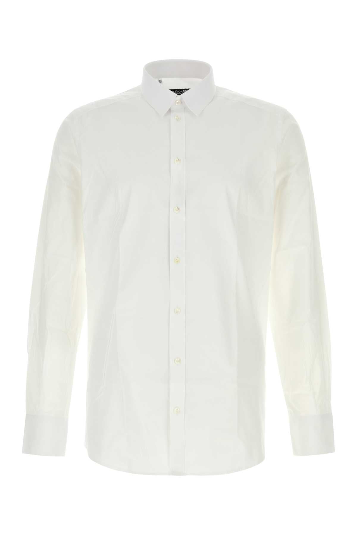 Cotton Oxford Shirt — White