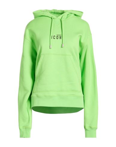 Woman Sweatshirt Light green Size XXS Cotton, Elastane