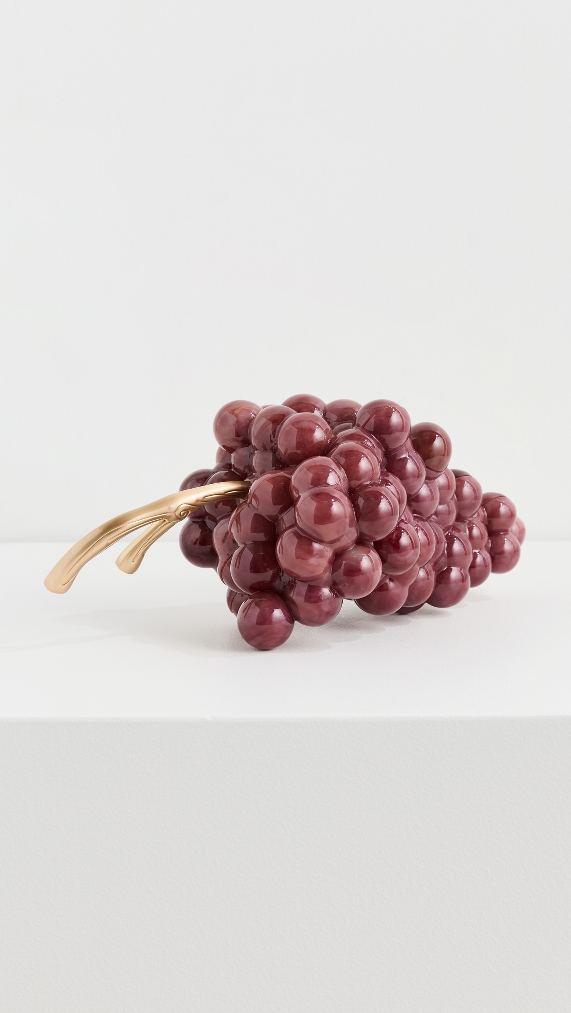 Grape Clutch Crimson One Size