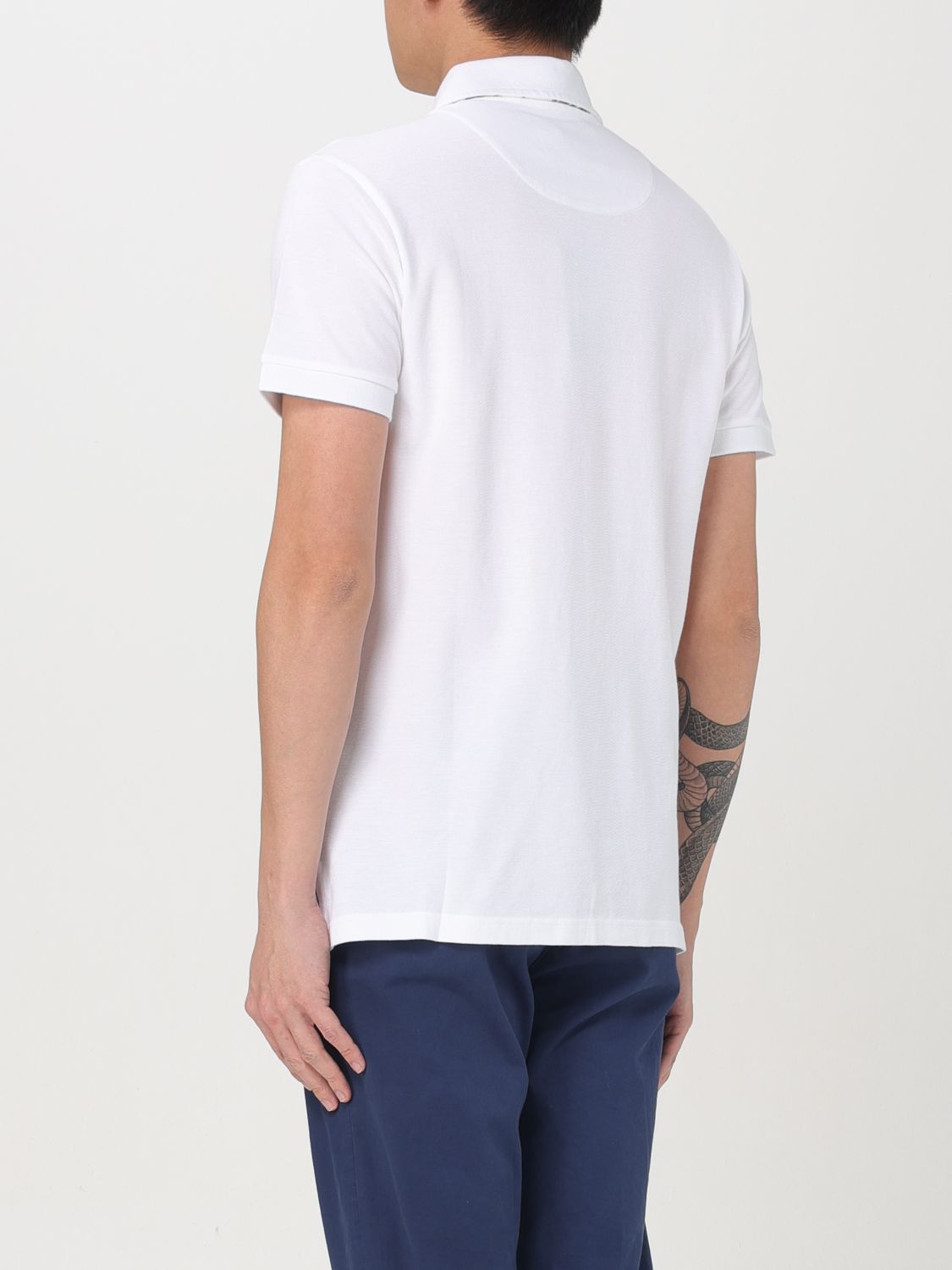 Polo Shirt Men color White