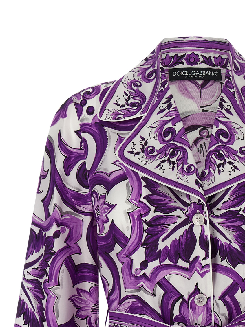 Pajama Shirt Sweaters And Cardigans Multicolor