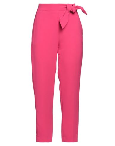 Woman Pants Fuchsia Size 8 Polyester, Elastane