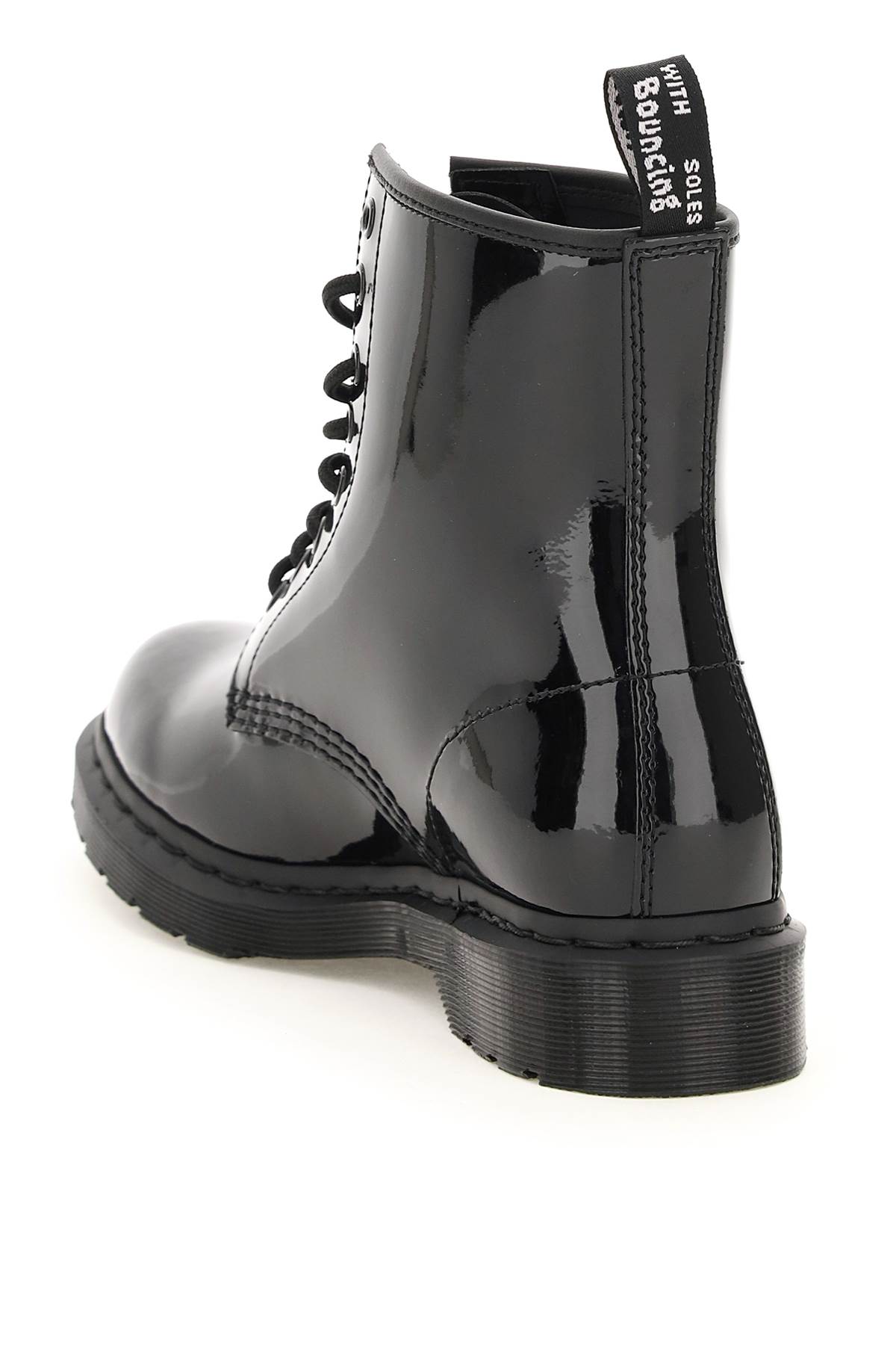 1460 Mono Patent Lamper Lace-up Combat Boots