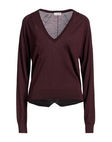 Woman Sweater Burgundy Size S Virgin Wool, Cashmere, Silk, Polyester