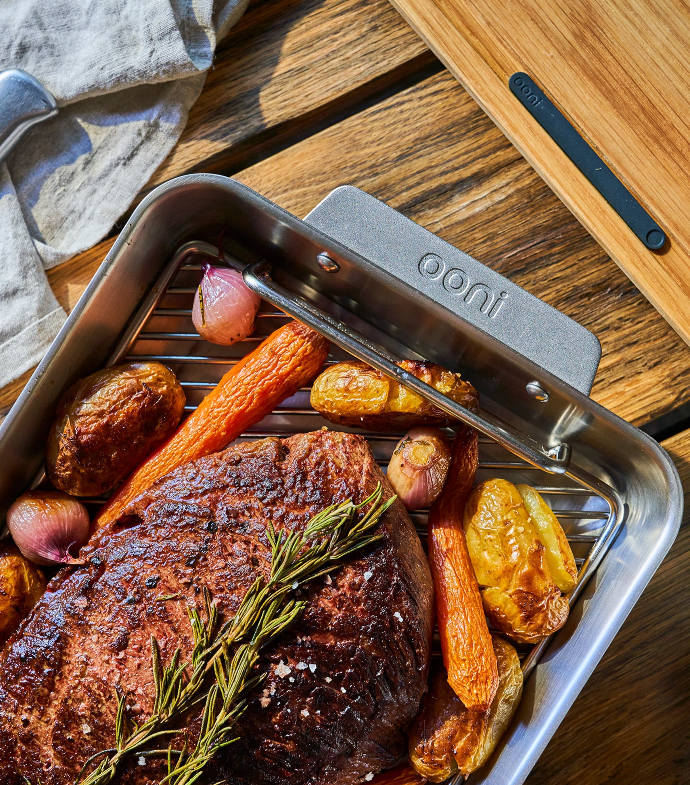 Large Stainless Steel Roasting Pan