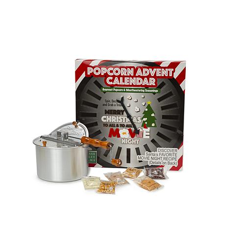 Santa’s Secret Popcorn Advent Calendar Popping Set