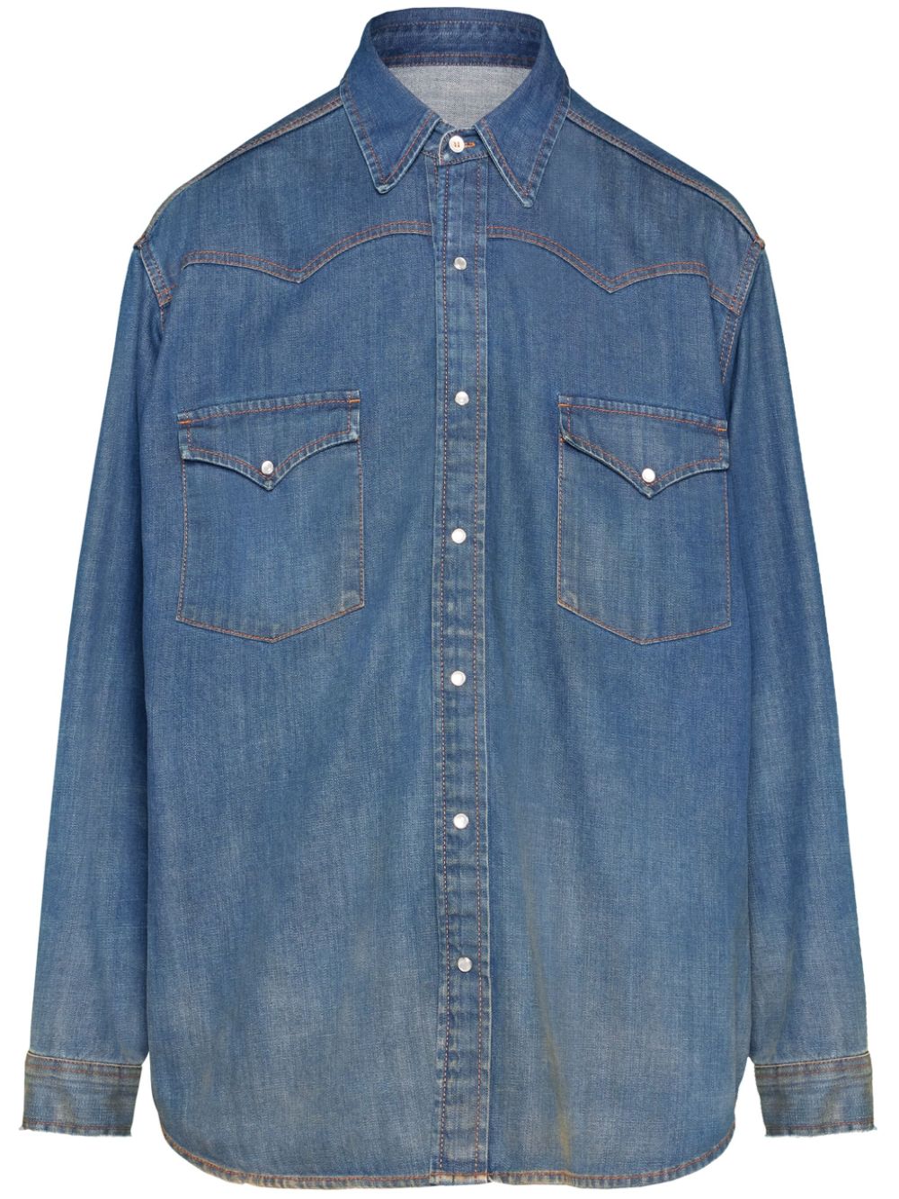 Americana denim shirt - Blue