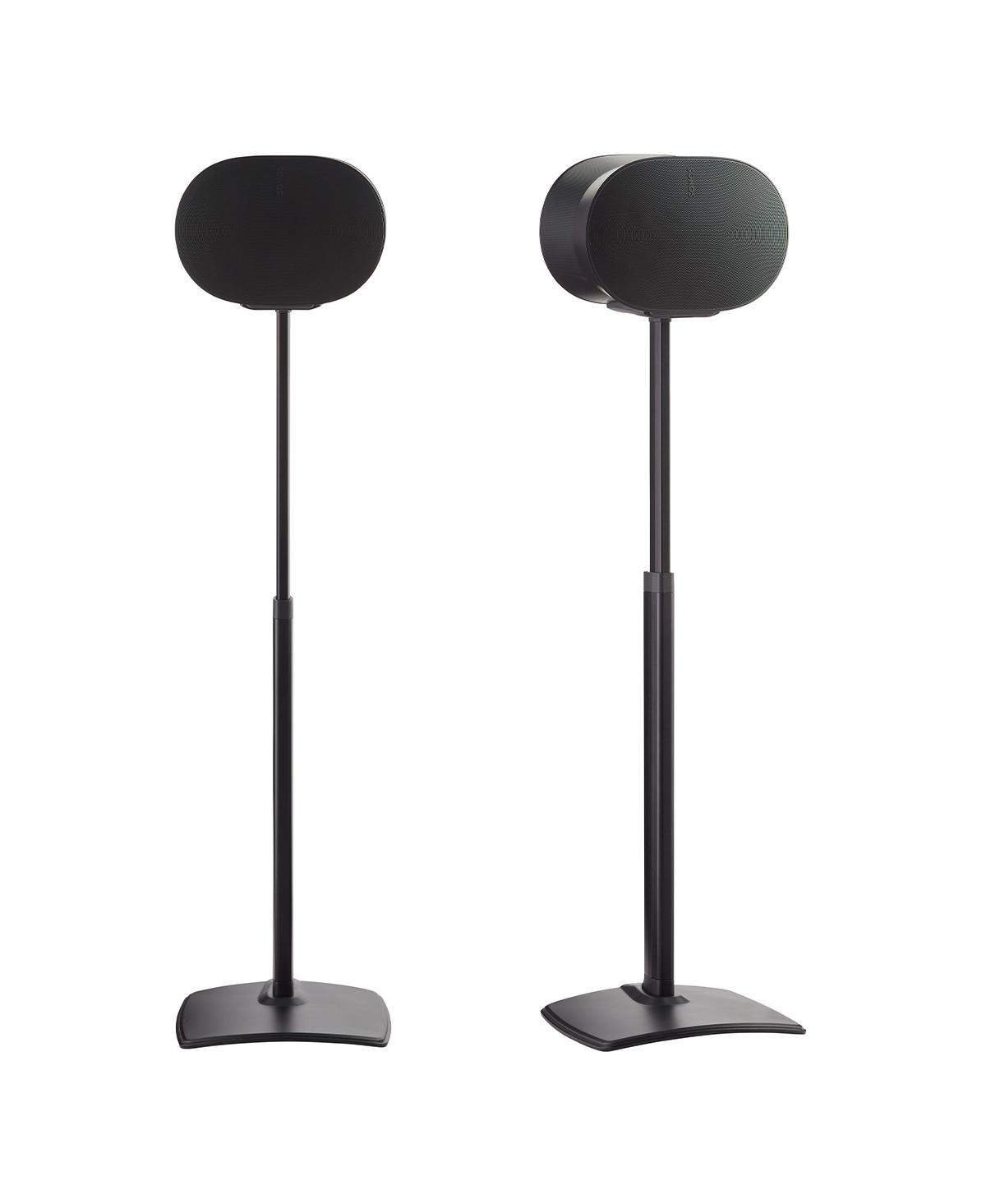 Height-Adjustable Speaker Stands for Sonos Era 300 - Pair - Black