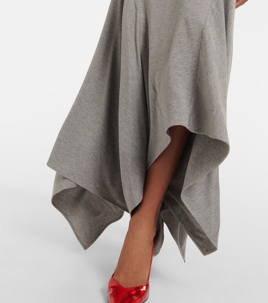 Halterneck maxi dress