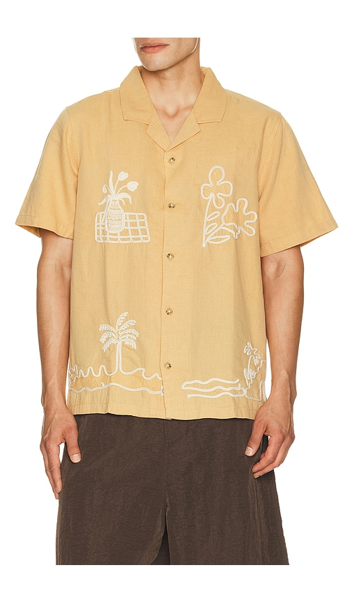 Marine Layer CHEMISE SOL en Orange. S. Also en M, L, XL/1X