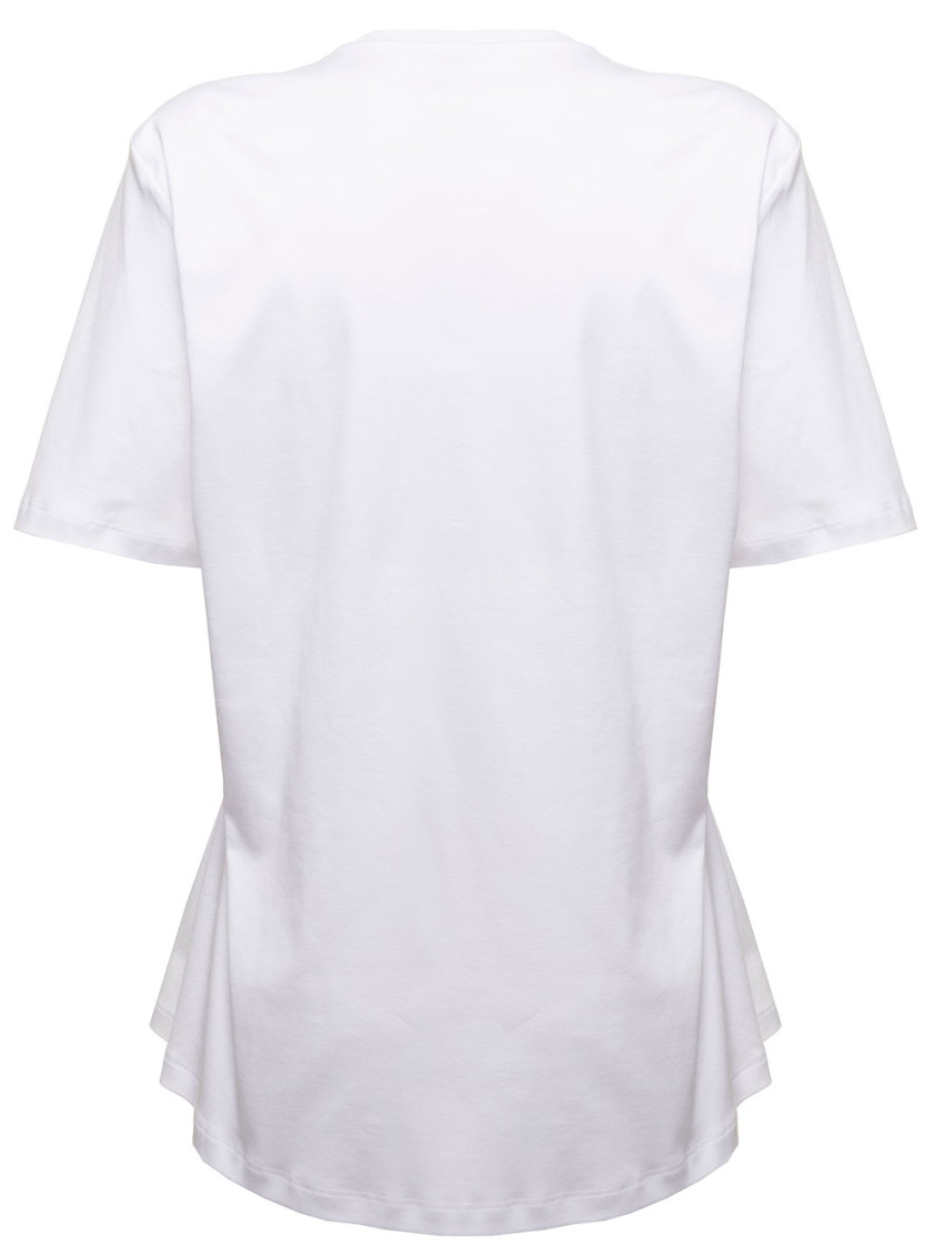 White Logo Crew Neck T-Shirt