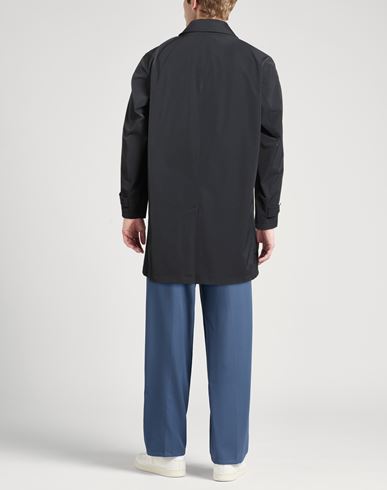 Man Overcoat & Trench Coat Midnight blue Size 50 Polyester, Viscose