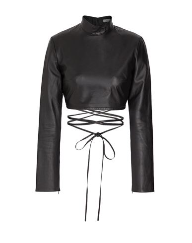 Leather Mock