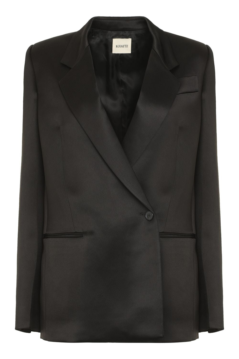 Willow Double-breasted Mikado Blazer