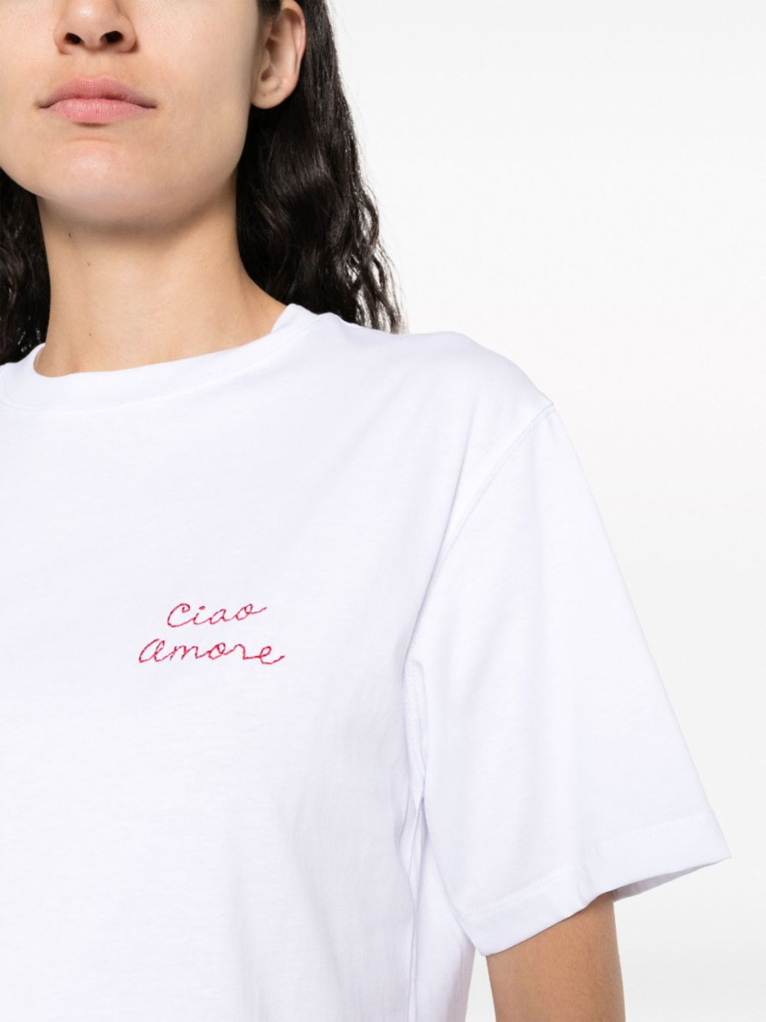 White Cotton T-shirt