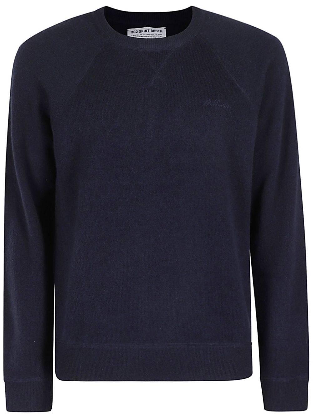 Embroidered sweater - Blue