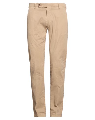 Vissuto Man Pants Sand Size 34 Cotton, Elastane